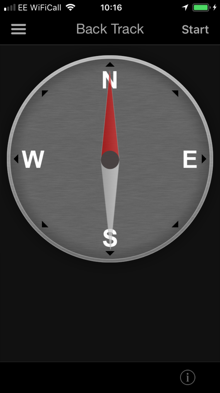 Back Track Compass