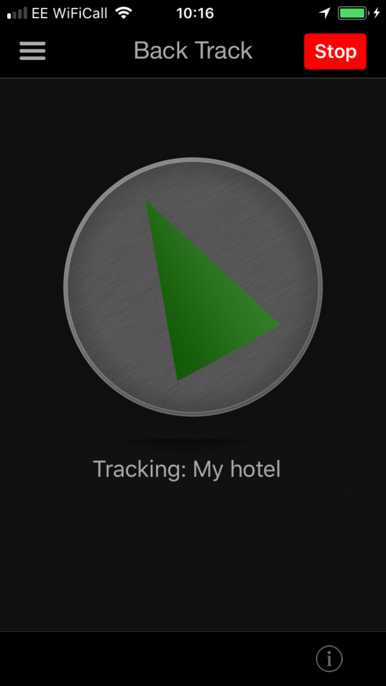 Back Track Pointer Mode