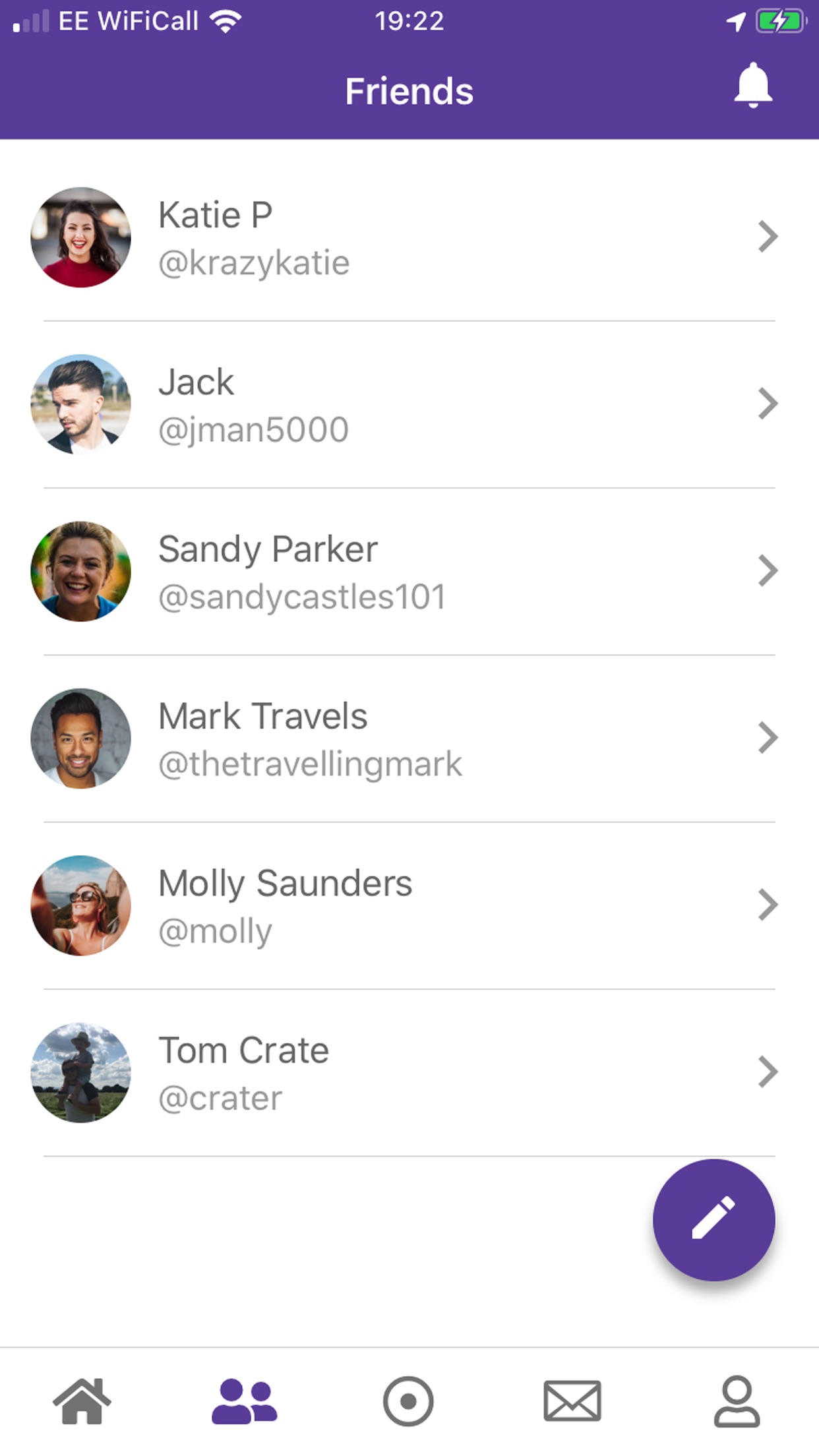 Mubble Example Screen