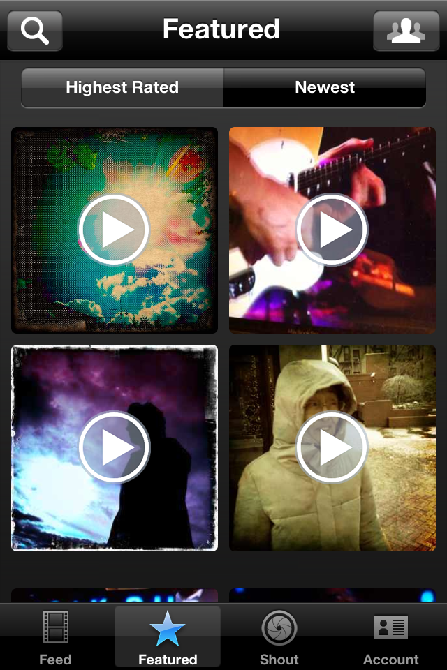 Blabbelon Shout App Screen